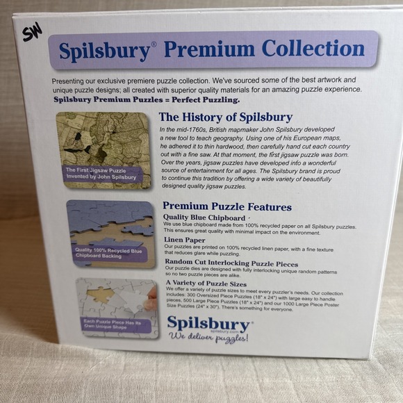 Spilsbury 500 pc Puzzle Steven Klein Autumn Leaves - Picture 3 of 3